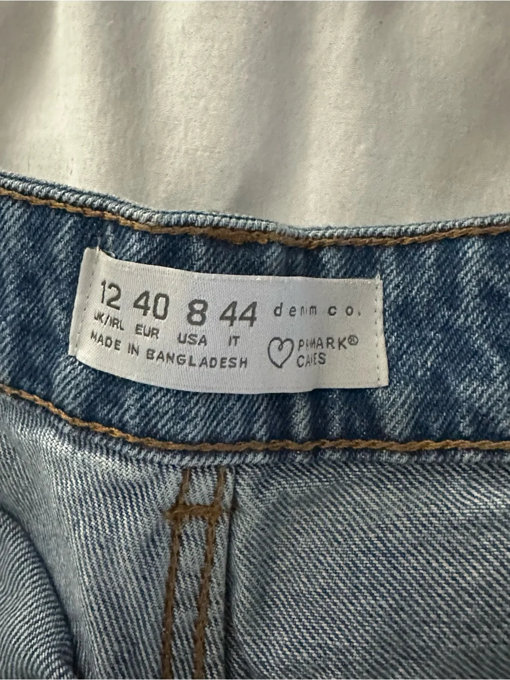 Cutoff Denim Shorts